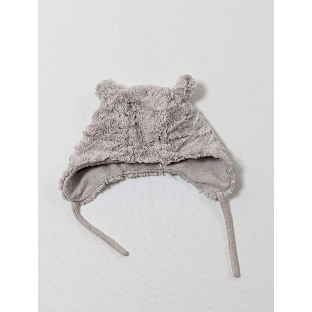 ZARA Faux Fur Earflap Winter Hat with Ears Girl's Size 2-4 Years